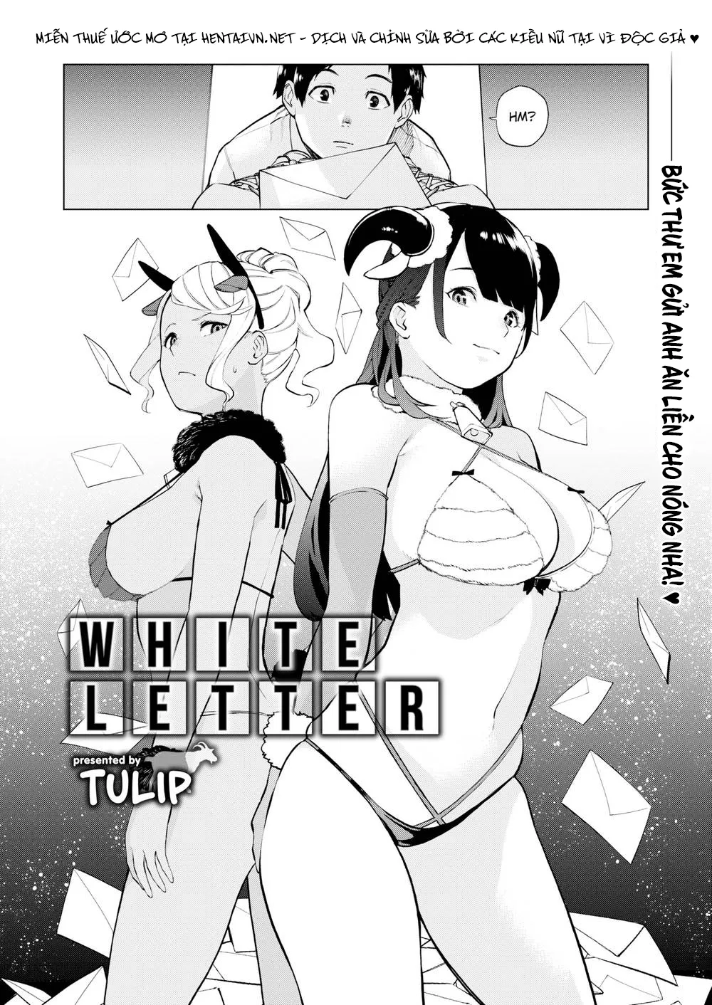 HentaiVN.net - Ảnh 3 - Nàng Cừu Trắng và Nàng Cừu Đen! [Black Sheep & White Sheep, White Letter] - Chap 2