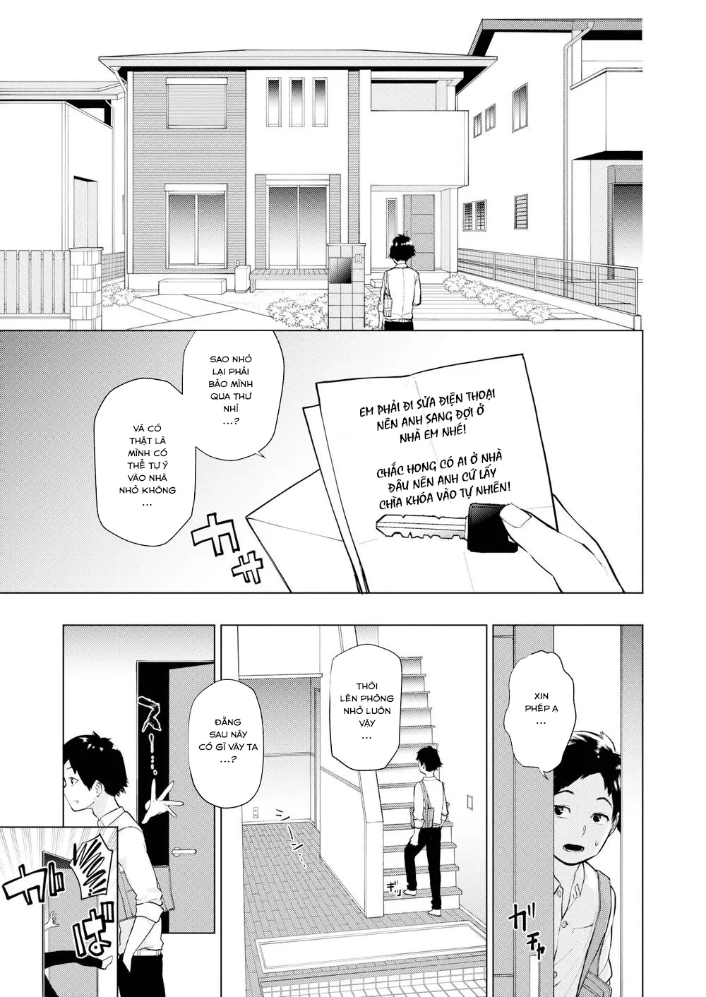 HentaiVN.net - Ảnh 4 - Nàng Cừu Trắng và Nàng Cừu Đen! [Black Sheep & White Sheep, White Letter] - Chap 2
