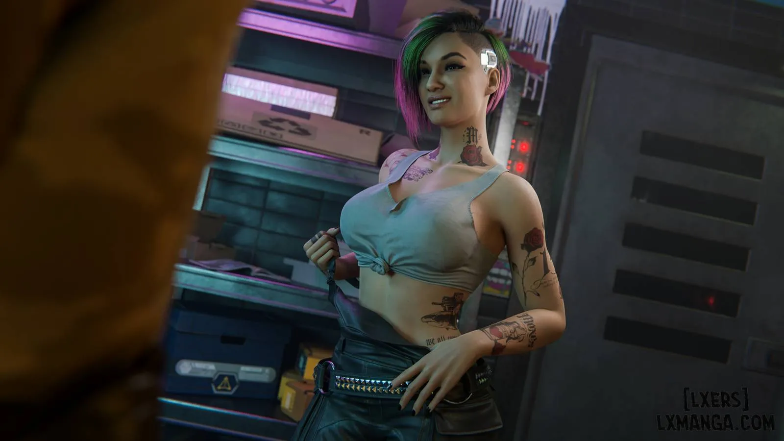 HentaiVN.net - Ảnh 9 - Nhiệm vụ phụ của Judy Alvarez - Chap 1