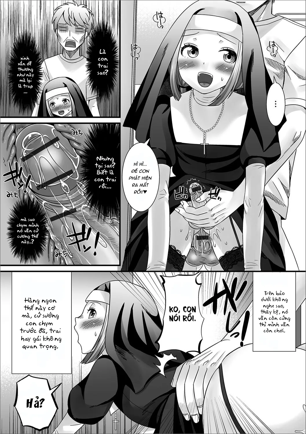HentaiVN.net - Ảnh 13 - Buổi xưng tội [Onegai! Sister; Onegai! Sister (Gekkan Web Otoko no Ko-llection! S Vol. 17)] - Chap 1