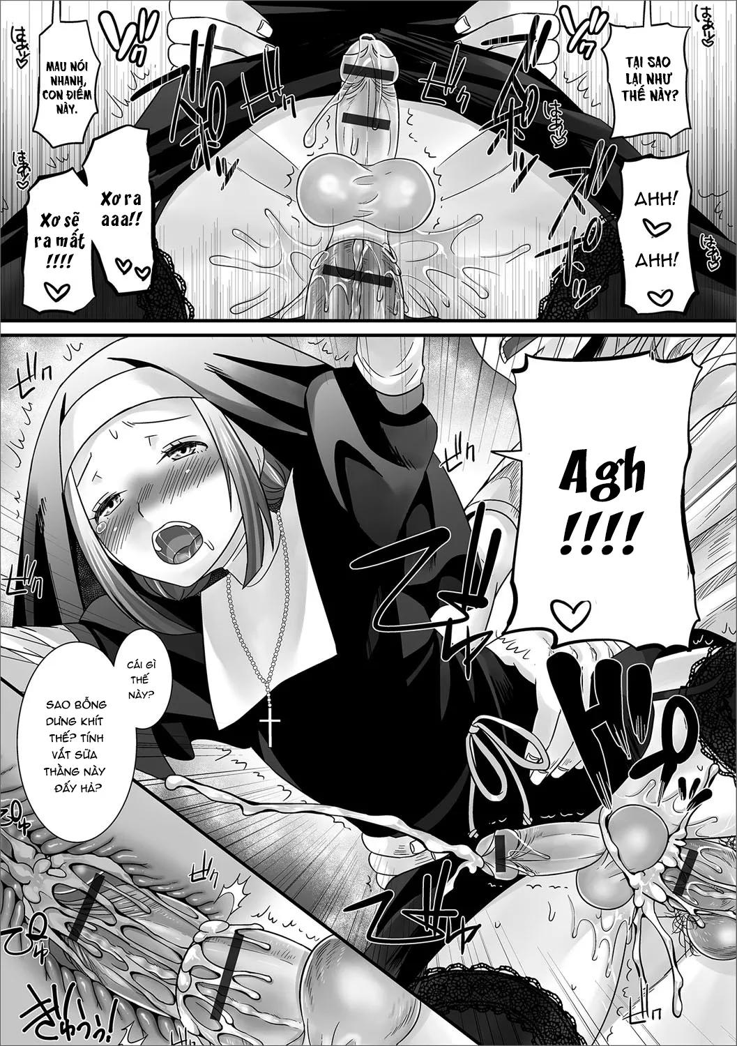 HentaiVN.net - Ảnh 14 - Buổi xưng tội [Onegai! Sister; Onegai! Sister (Gekkan Web Otoko no Ko-llection! S Vol. 17)] - Chap 1
