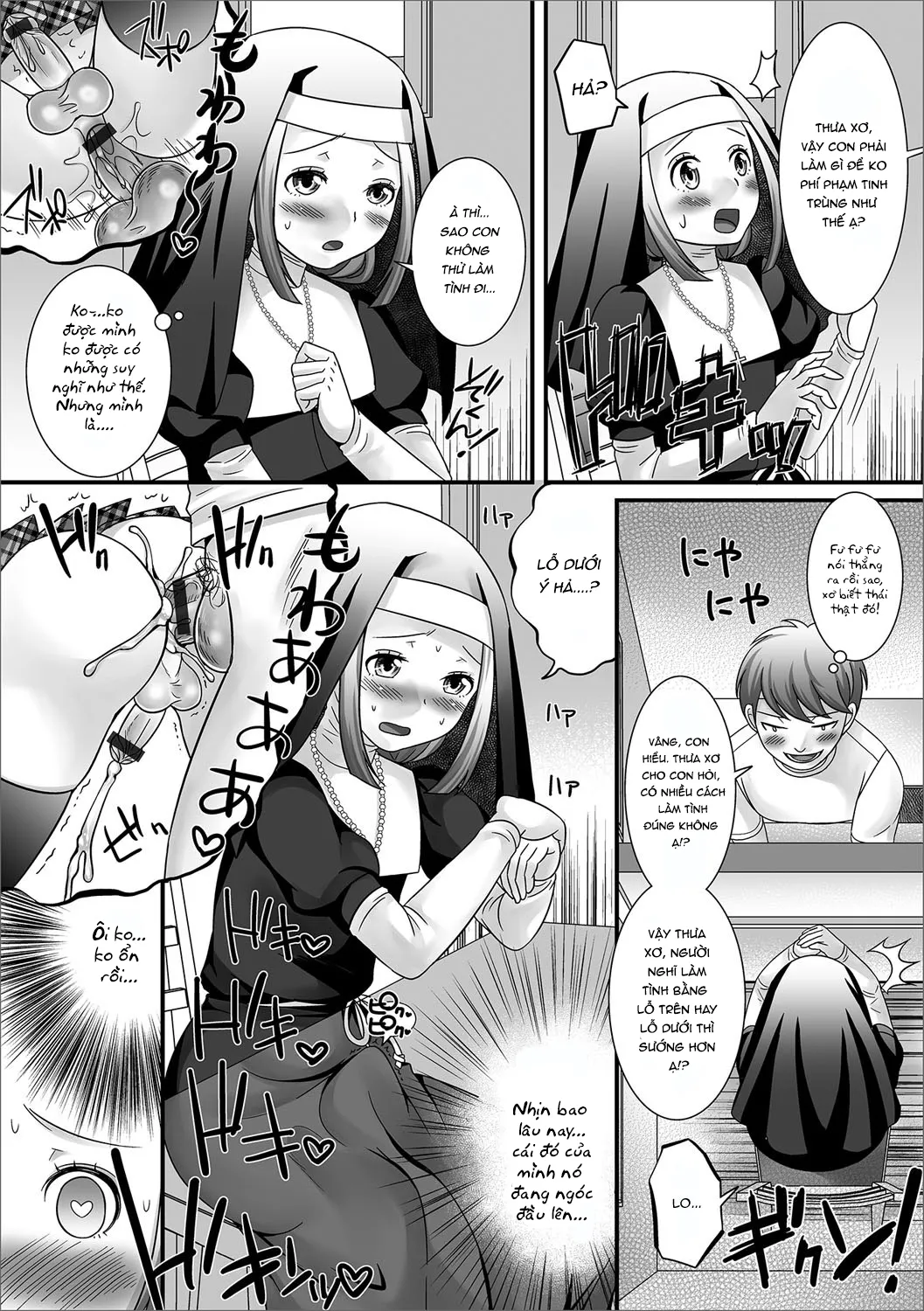 HentaiVN.net - Ảnh 5 - Buổi xưng tội [Onegai! Sister; Onegai! Sister (Gekkan Web Otoko no Ko-llection! S Vol. 17)] - Chap 1