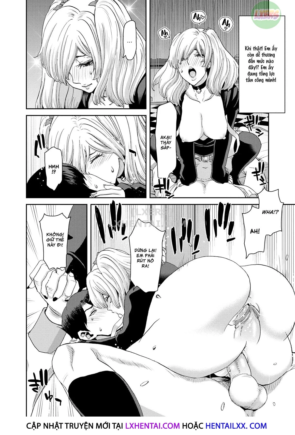 HentaiVN.net - Ảnh 21 - Chàng giáo viên và cô học sinh hút anh ấy cạn tinh - Chap 1