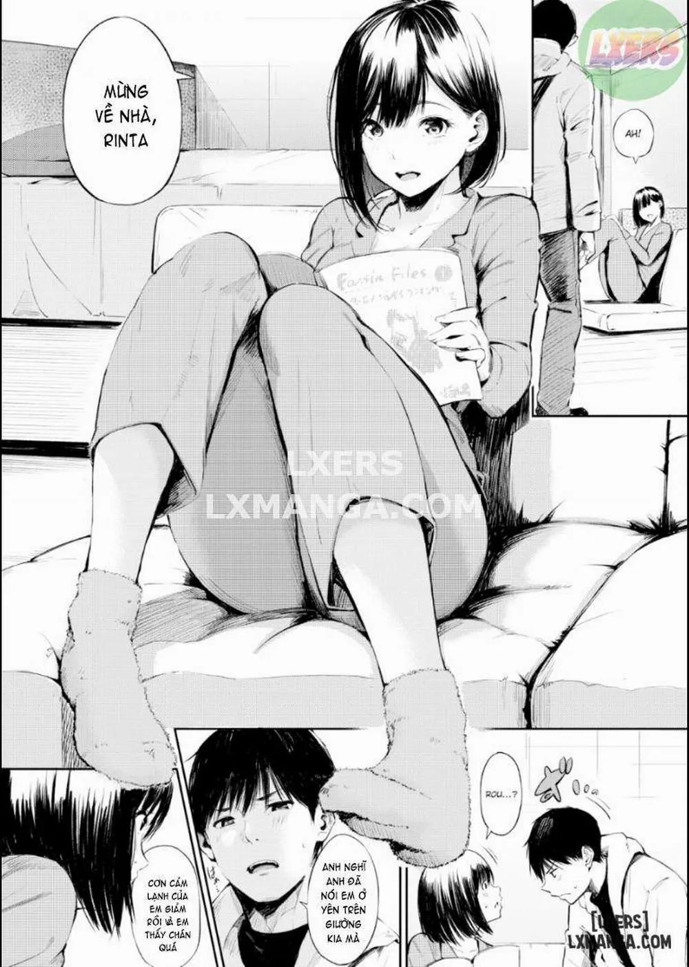 HentaiVN.net - Ảnh 4 - Upstanding Emoto-san - Chap 1