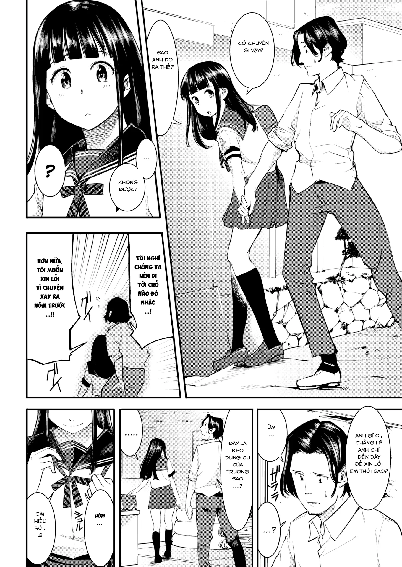 HentaiVN.net - Ảnh 7 - Ý Trời Muốn Anh Hãy Là Người Yêu Em! [They Just Can't Stop] - Chap 1
