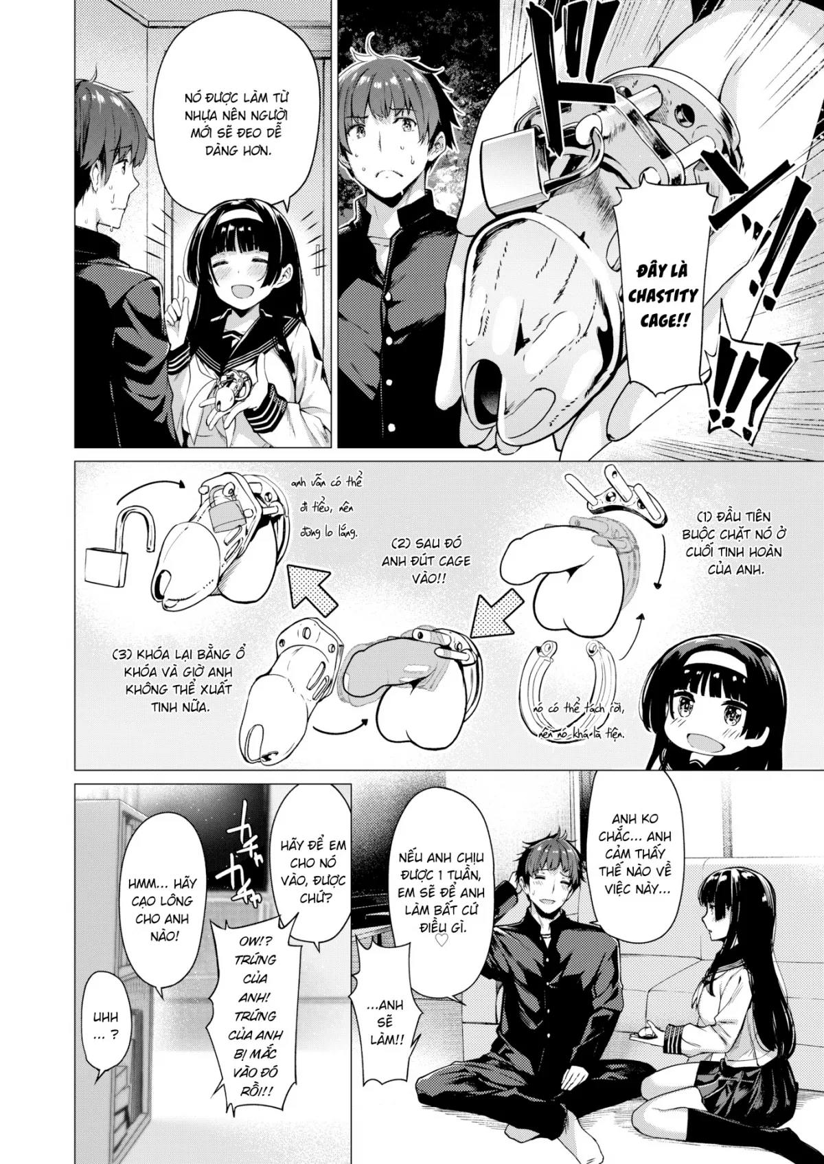 HentaiVN.net - Ảnh 3 - Brutal week - Chap 1