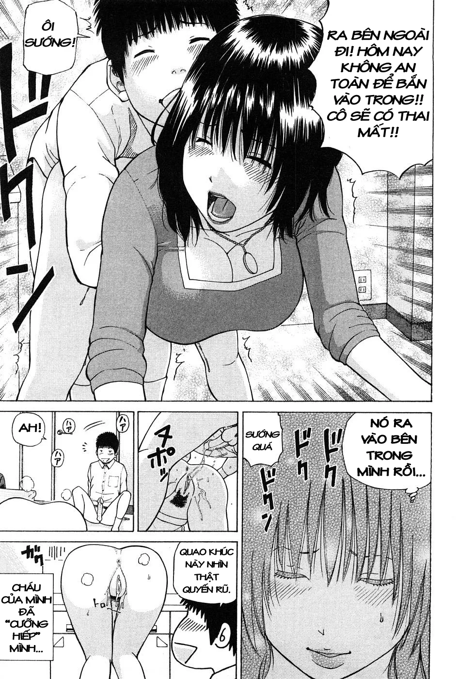 HentaiVN.net - Ảnh 14 - Chuyến Đi Thăm Dì. [Paying a Visit to Auntie] - Chap 1