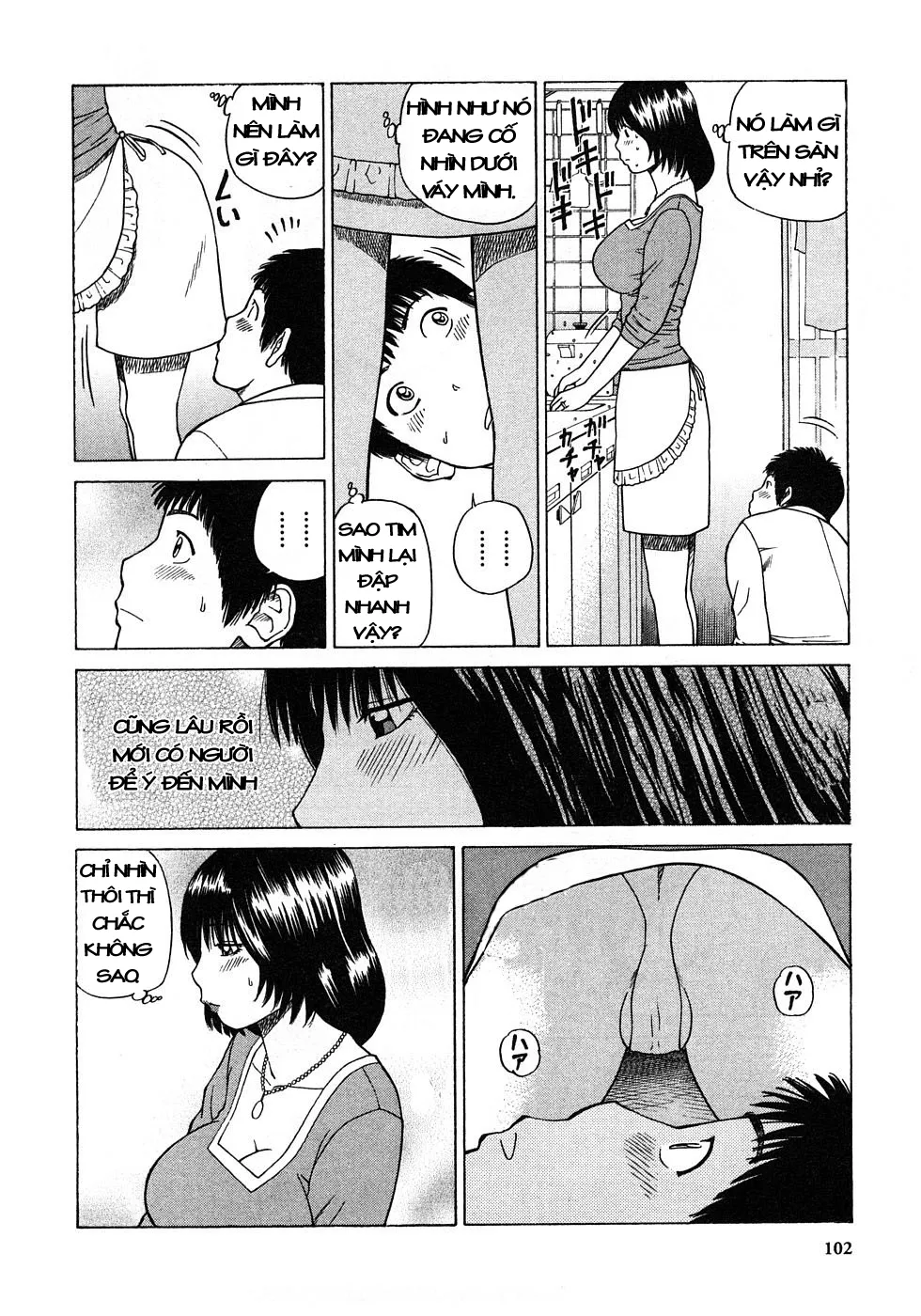 HentaiVN.net - Ảnh 9 - Chuyến Đi Thăm Dì. [Paying a Visit to Auntie] - Chap 1