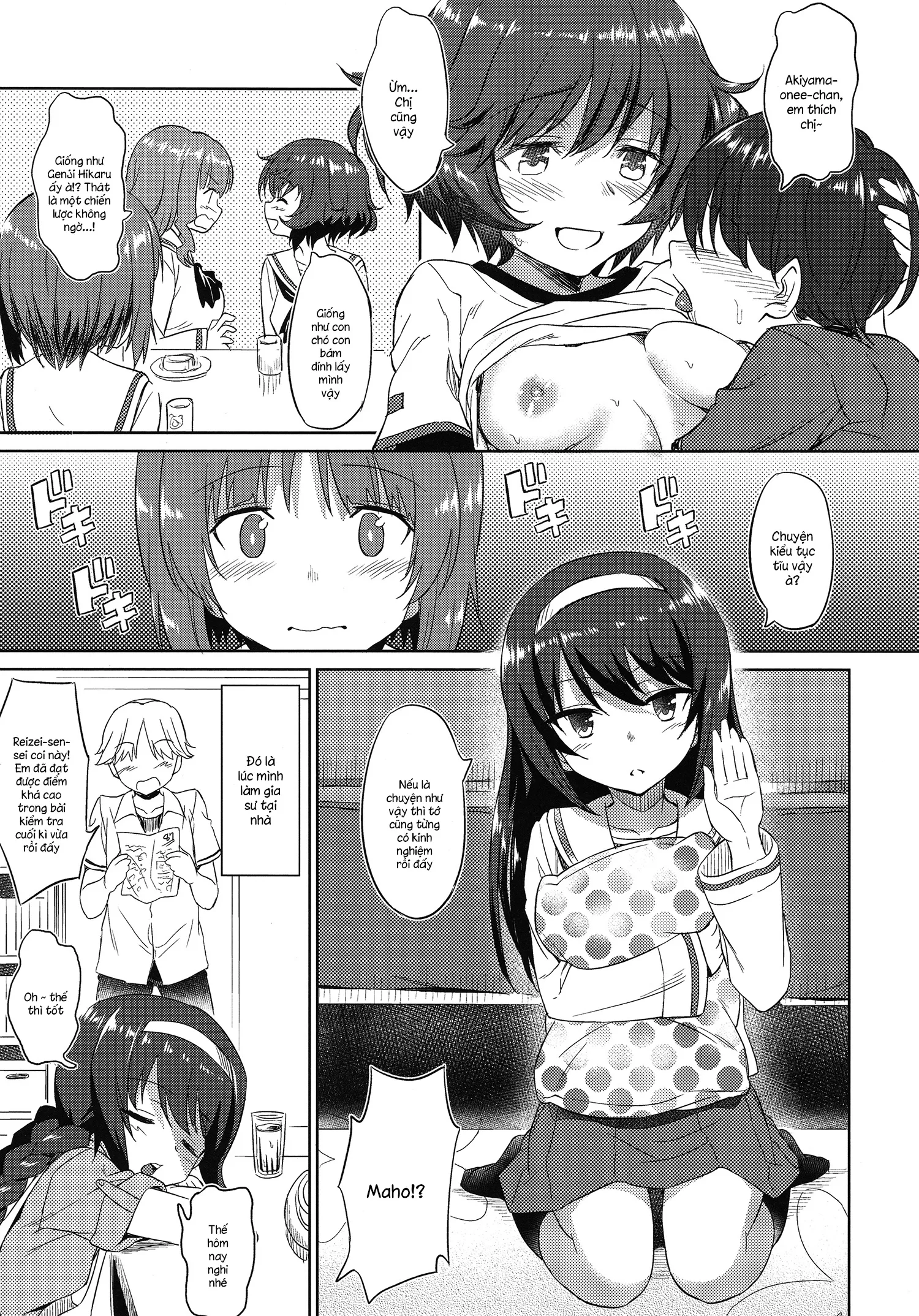 HentaiVN.net - Ảnh 10 - Senshadou no Uramichi Ooarai Joshi Gakuen (Girls Und Panzer) [戦車道の裏道 大洗女子学園] - Chap 1