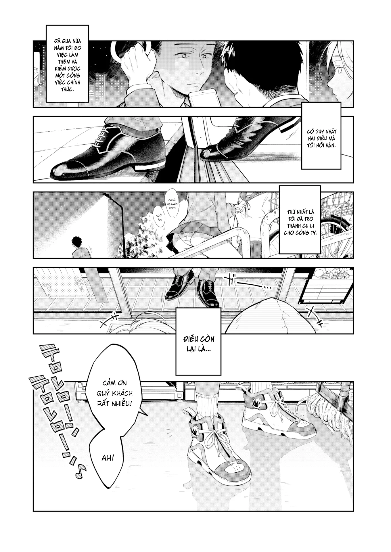 HentaiVN.net - Ảnh 3 - Hai Tâm Hồn Cô Đơn [All Alone x2] - Chap 1
