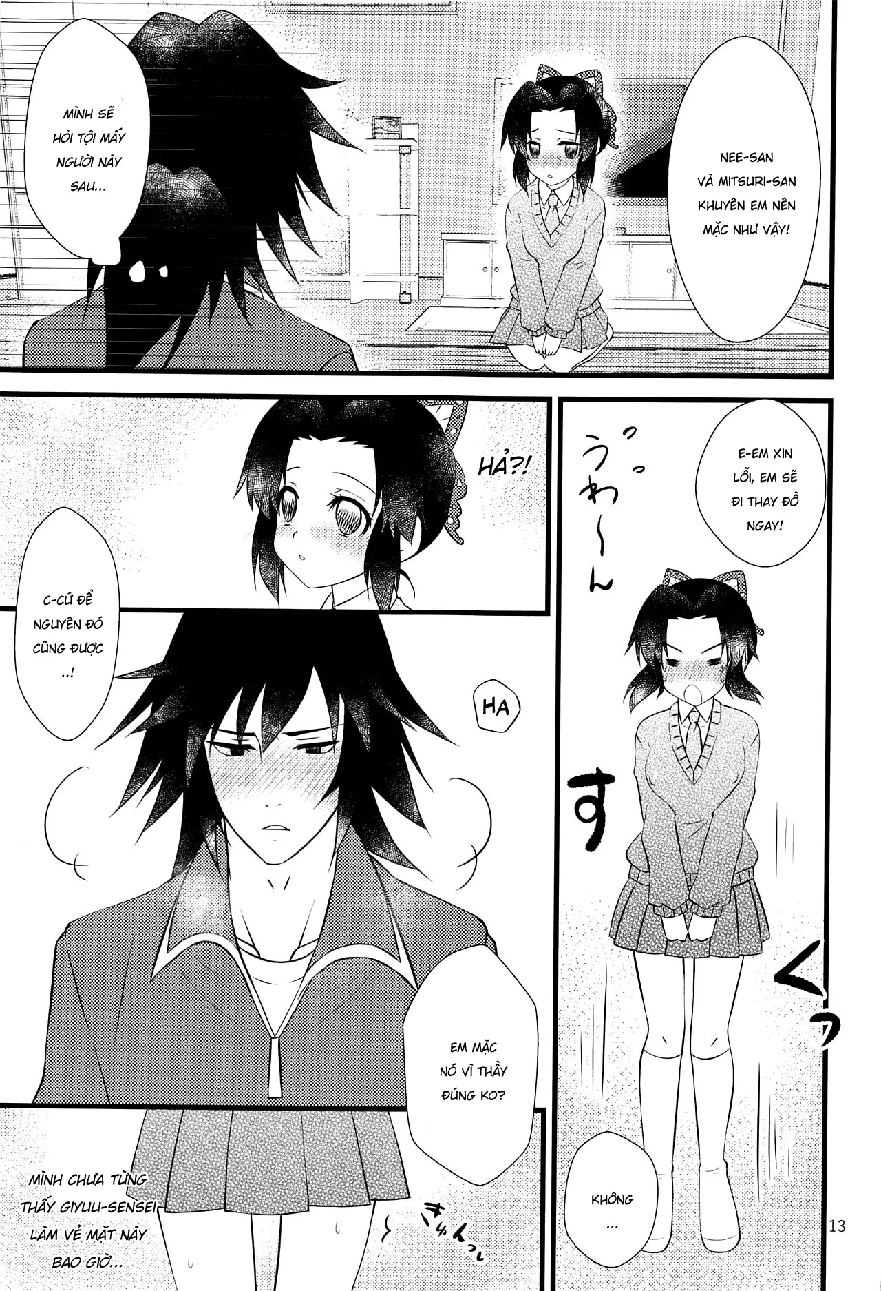 HentaiVN.net - Ảnh 12 - Chạm vào em đi! [REUP] [Yuuwaku sarete kudasai] - Chap 1