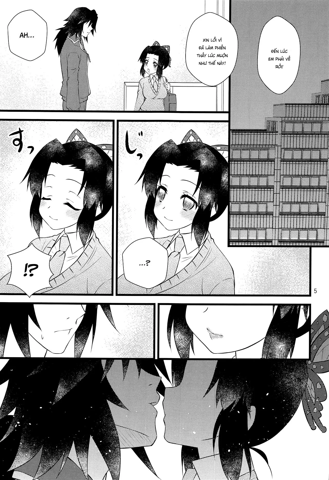 HentaiVN.net - Ảnh 4 - Chạm vào em đi! [REUP] [Yuuwaku sarete kudasai] - Chap 1