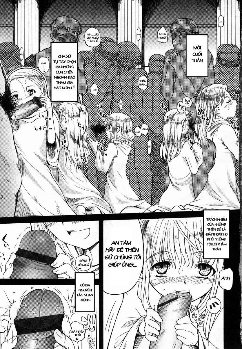 HentaiVN.net - Ảnh 4 - Hội thánh của đức chúa trời [Kyrie Eleison] - Chap 1
