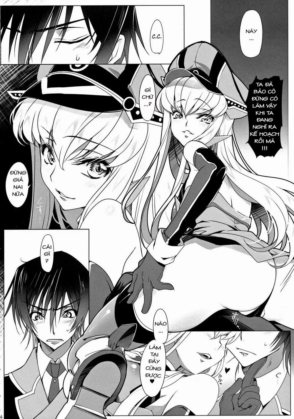 HentaiVN.net - Ảnh 5 - ADDICT NOISE (Code Geass) - Chap 1