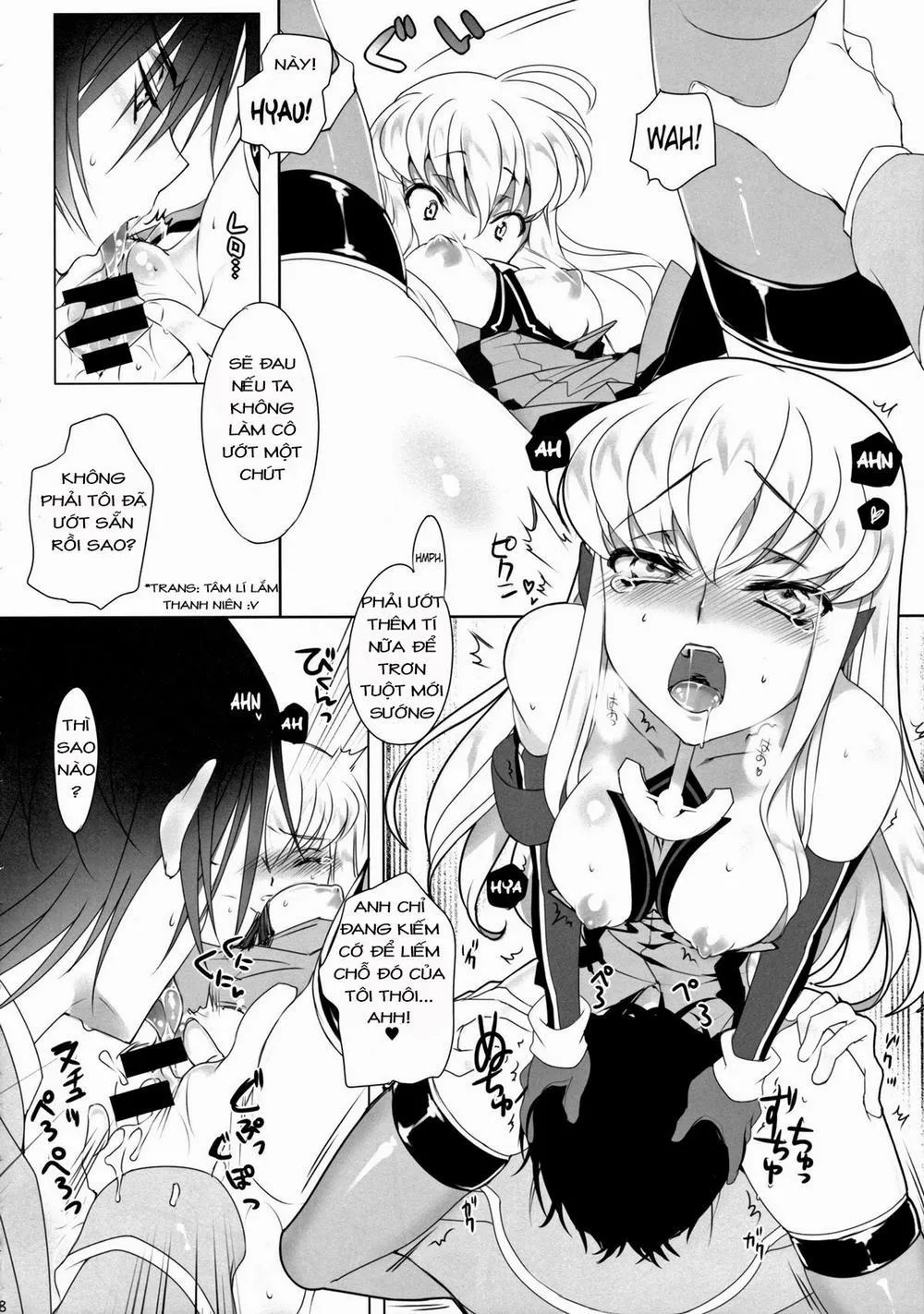 HentaiVN.net - Ảnh 9 - ADDICT NOISE (Code Geass) - Chap 1