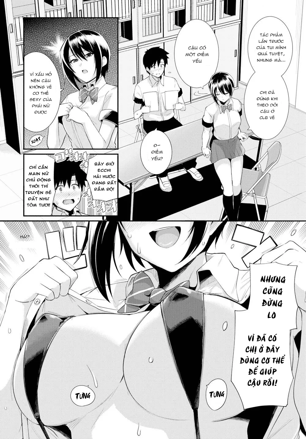 HentaiVN.net - Ảnh 3 - I Want a Love Like the Ones in Manga [Muốn Một Tình Yêu Giống Với Manga] - Chap 1