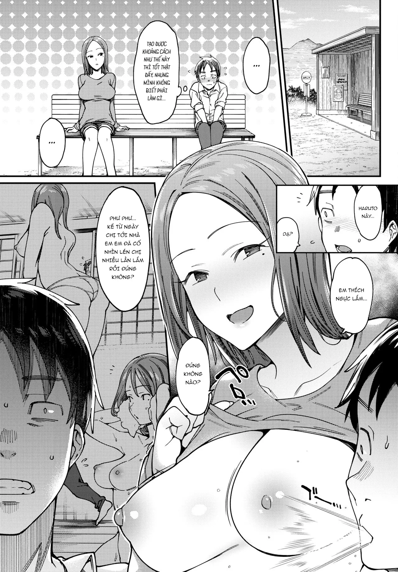 HentaiVN.net - Ảnh 7 - Natsu no Itazura [Summer Mischief] - Chap 1