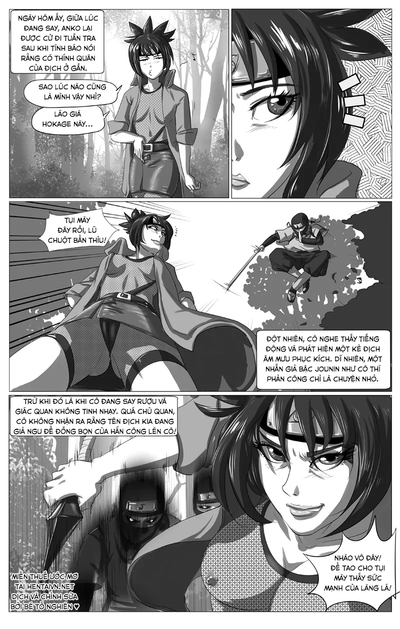 HentaiVN.net - Ảnh 3 - Nhẫn Thuật Cuối Cùng! [Death Rape of A Ninja] - Chap 1