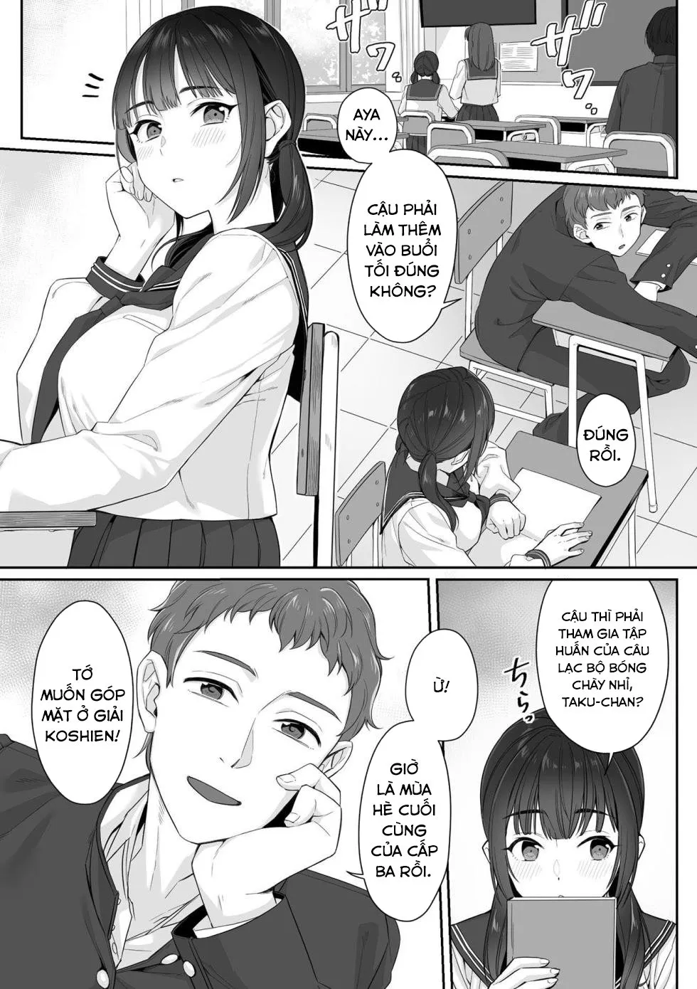 HentaiVN.net - Ảnh 5 - Junboku Joshikousei wa Oyaji Iro ni Somerarete Comic Ban - Chap 1