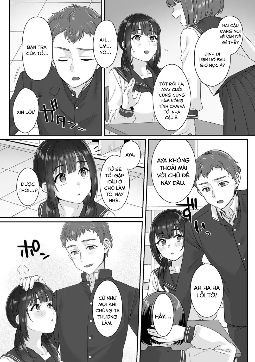 HentaiVN.net - Ảnh 7 - Junboku Joshikousei wa Oyaji Iro ni Somerarete Comic Ban - Chap 1