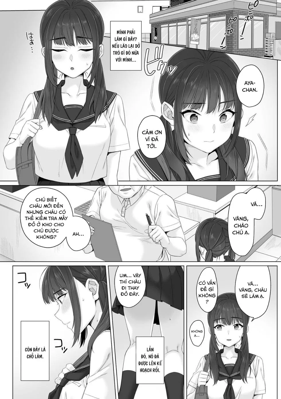HentaiVN.net - Ảnh 6 - Junboku Joshikousei wa Oyaji Iro ni Somerarete Comic Ban - Chap 2