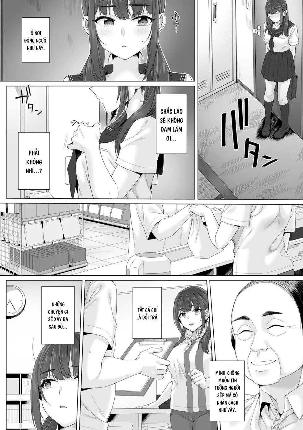 HentaiVN.net - Ảnh 7 - Junboku Joshikousei wa Oyaji Iro ni Somerarete Comic Ban - Chap 2
