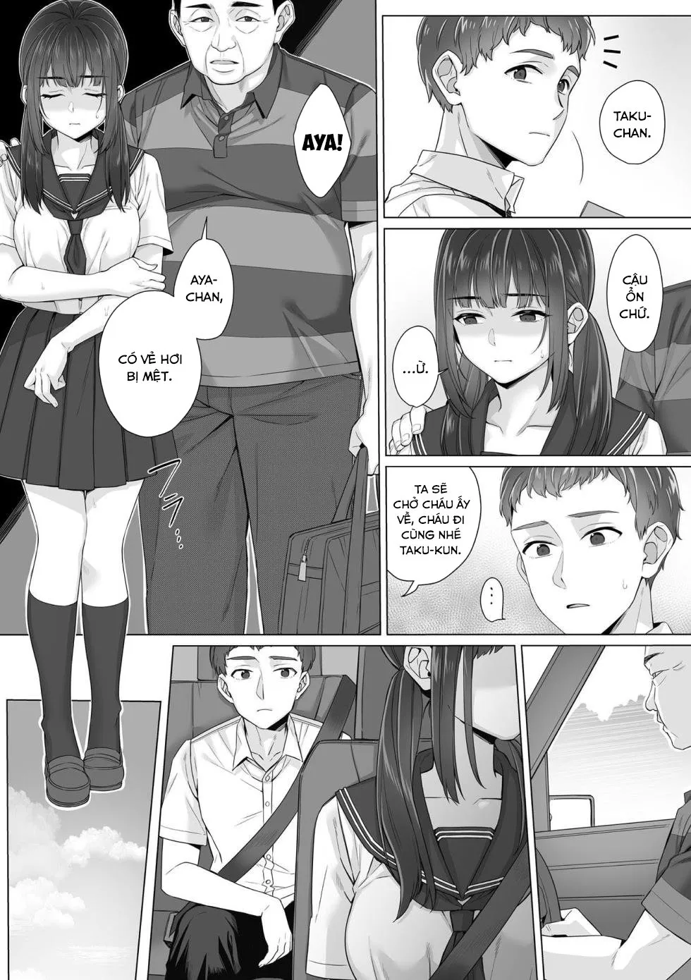 HentaiVN.net - Ảnh 23 - Junboku Joshikousei wa Oyaji Iro ni Somerarete Comic Ban - Chap 3