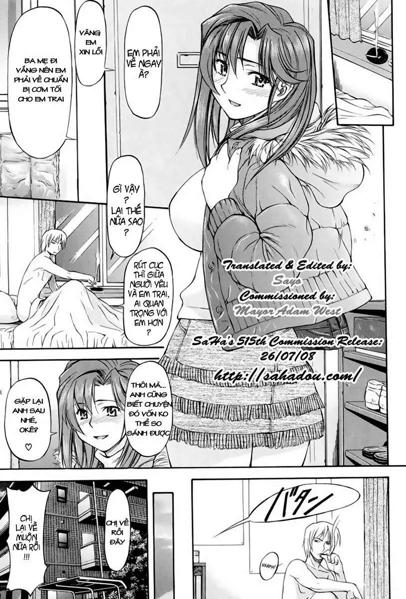 HentaiVN.net - Ảnh 6 - Big Sister - Little Brother Squared - Chap 1