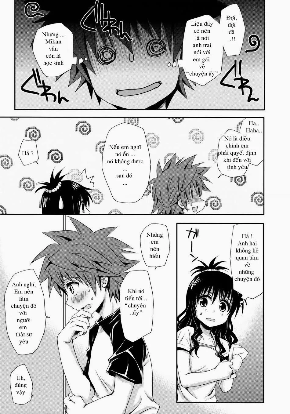 HentaiVN.net - Ảnh 6 - Plenty Of Delicious Mandarins (To Love-Ru) - Chap 1