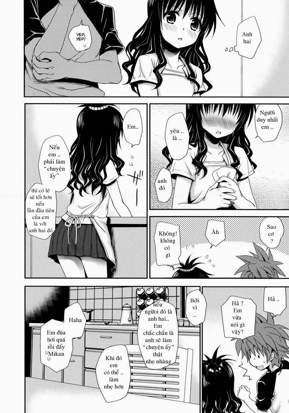 HentaiVN.net - Ảnh 7 - Plenty Of Delicious Mandarins (To Love-Ru) - Chap 1