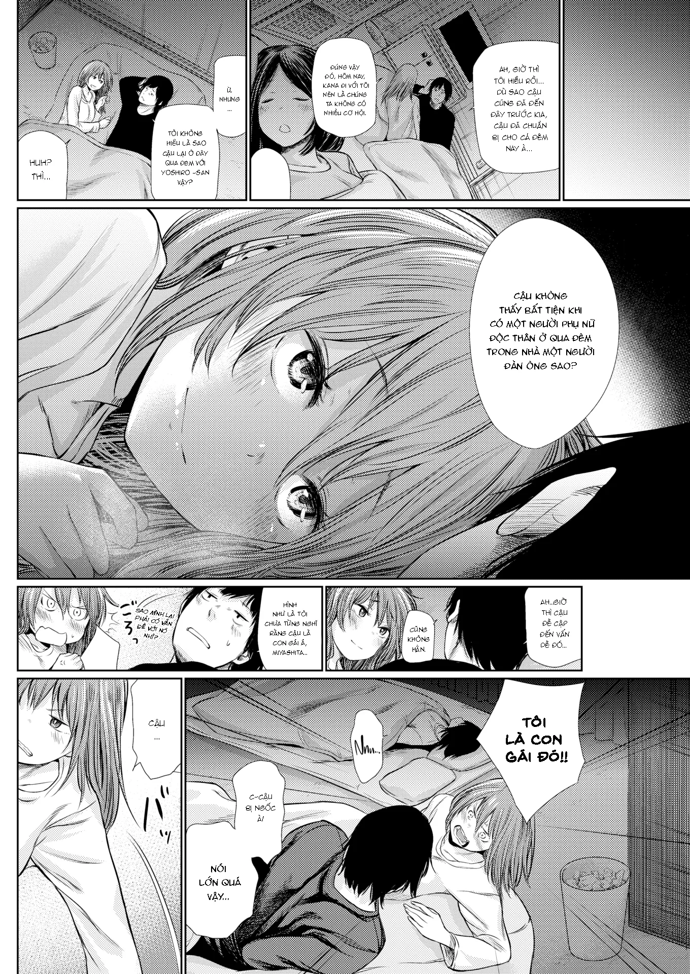 HentaiVN.net - Ảnh 10 - Buổi tối hạnh phúc - Chap 1
