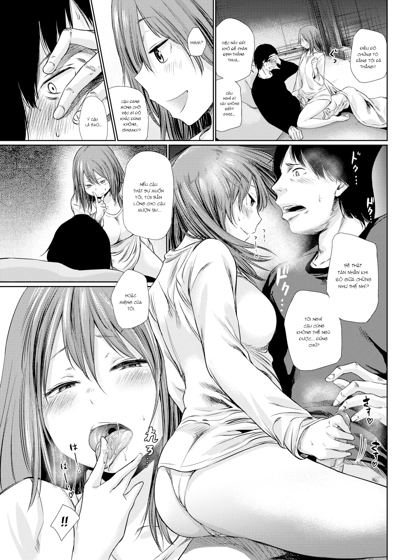 HentaiVN.net - Ảnh 13 - Buổi tối hạnh phúc - Chap 1