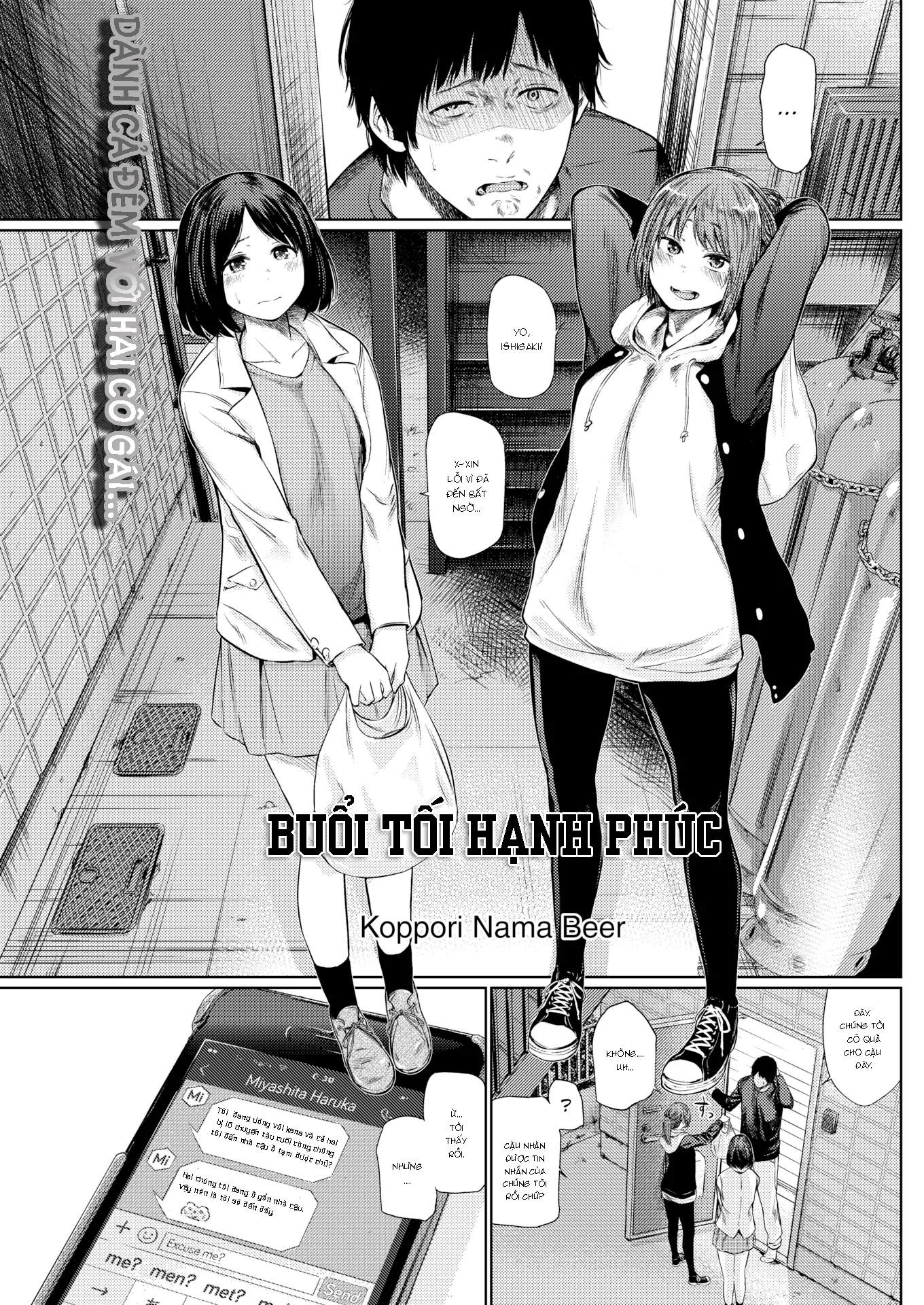 HentaiVN.net - Ảnh 3 - Buổi tối hạnh phúc - Chap 1