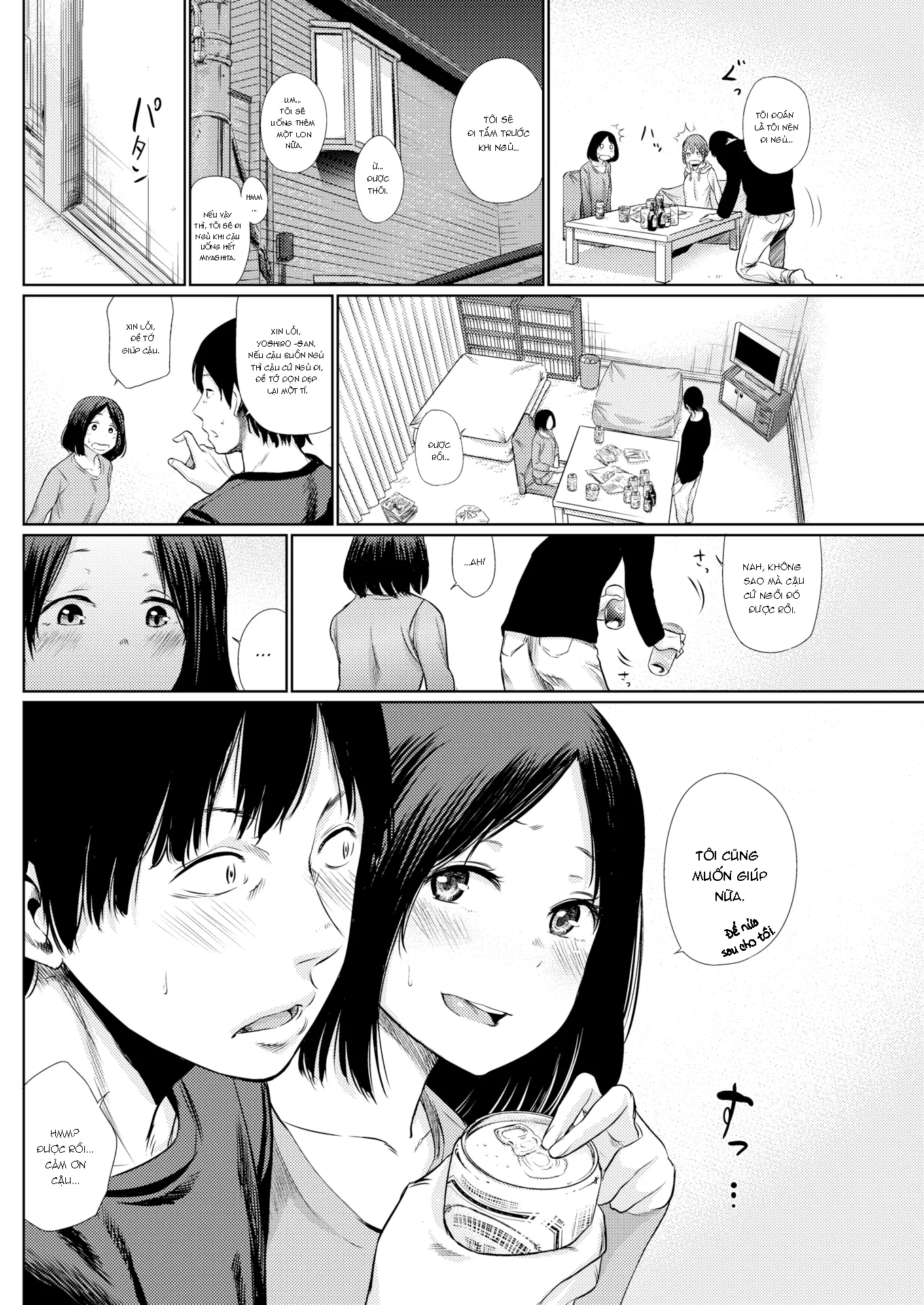 HentaiVN.net - Ảnh 6 - Buổi tối hạnh phúc - Chap 1