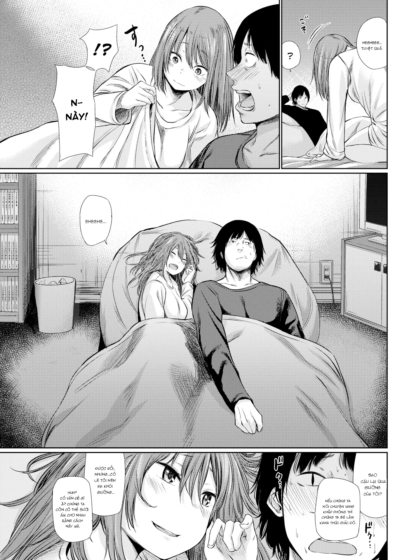 HentaiVN.net - Ảnh 9 - Buổi tối hạnh phúc - Chap 1