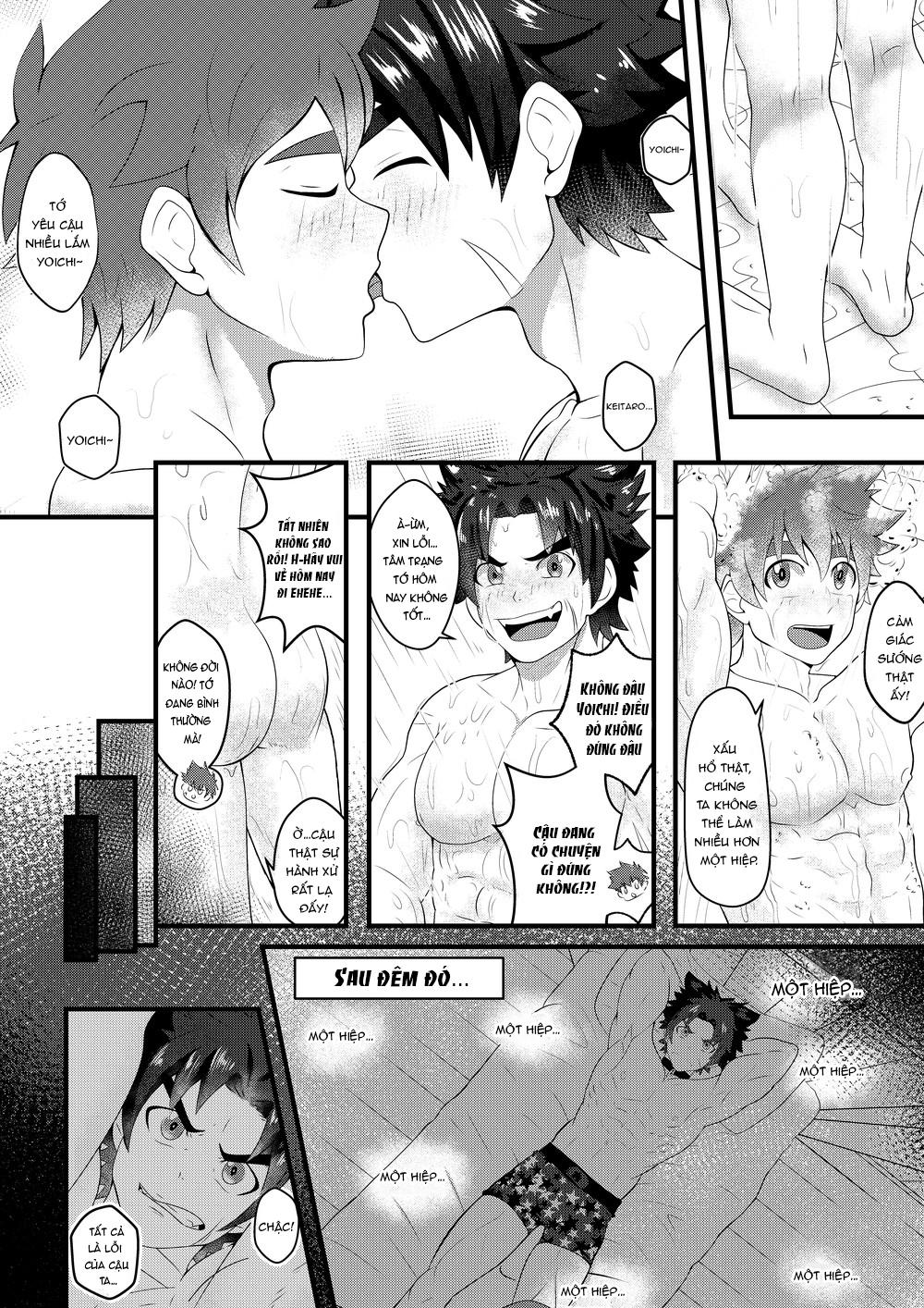 HentaiVN.net - Ảnh 1 - Yoichi Khát Tình - Camp Buddy dj - Chap 1