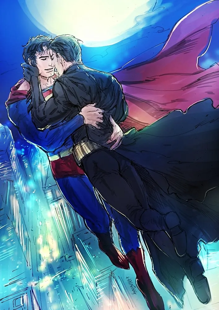 HentaiVN.net - Ảnh 21 - Superman x Batman [SuperBat: Love Story; Sịp Đỏ x Sịp Đen] - Chap 1