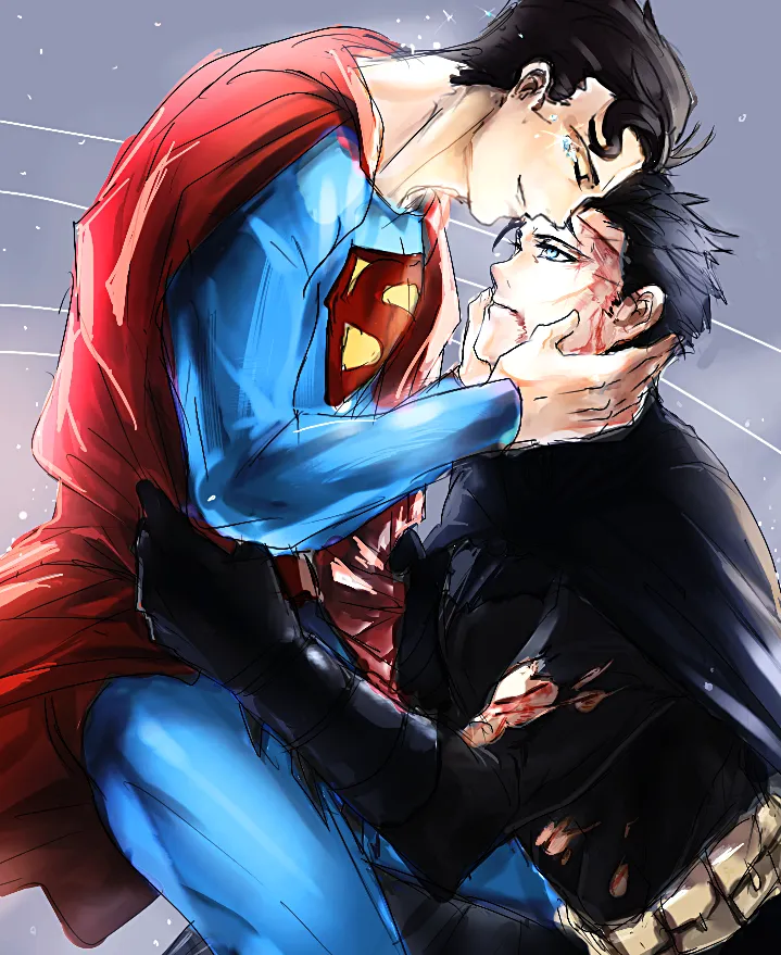 HentaiVN.net - Ảnh 32 - Superman x Batman [SuperBat: Love Story; Sịp Đỏ x Sịp Đen] - Chap 1