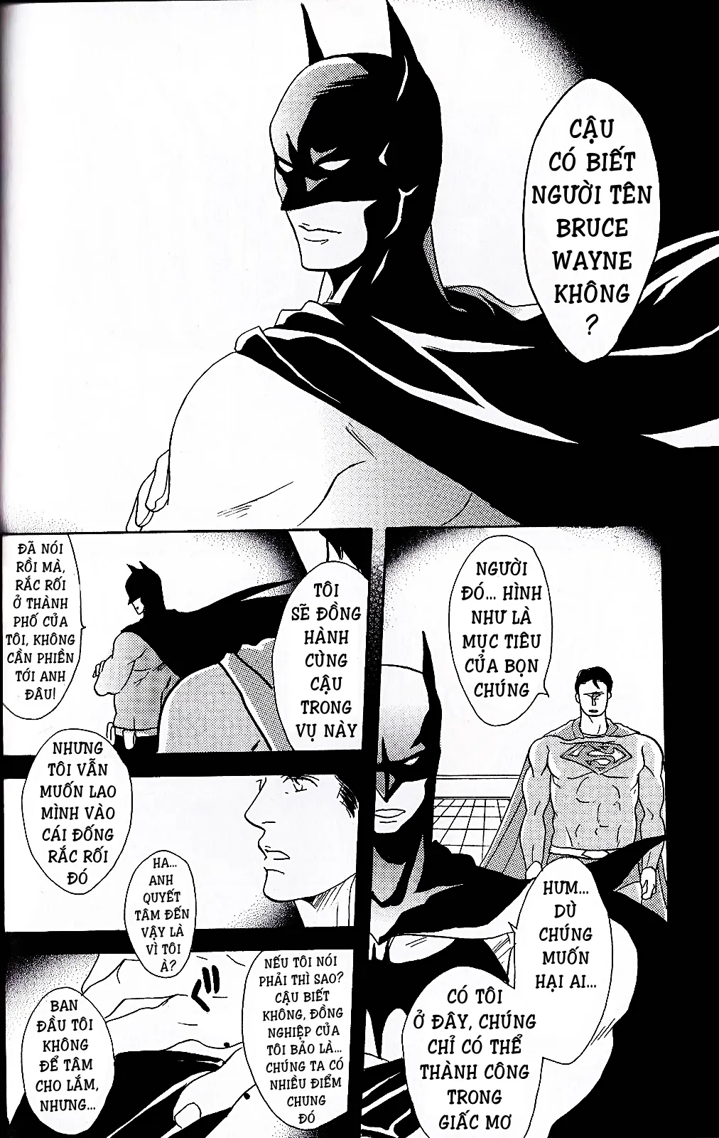 HentaiVN.net - Ảnh 26 - Superman x Batman [SuperBat: Love Story; Sịp Đỏ x Sịp Đen] - Chap 2