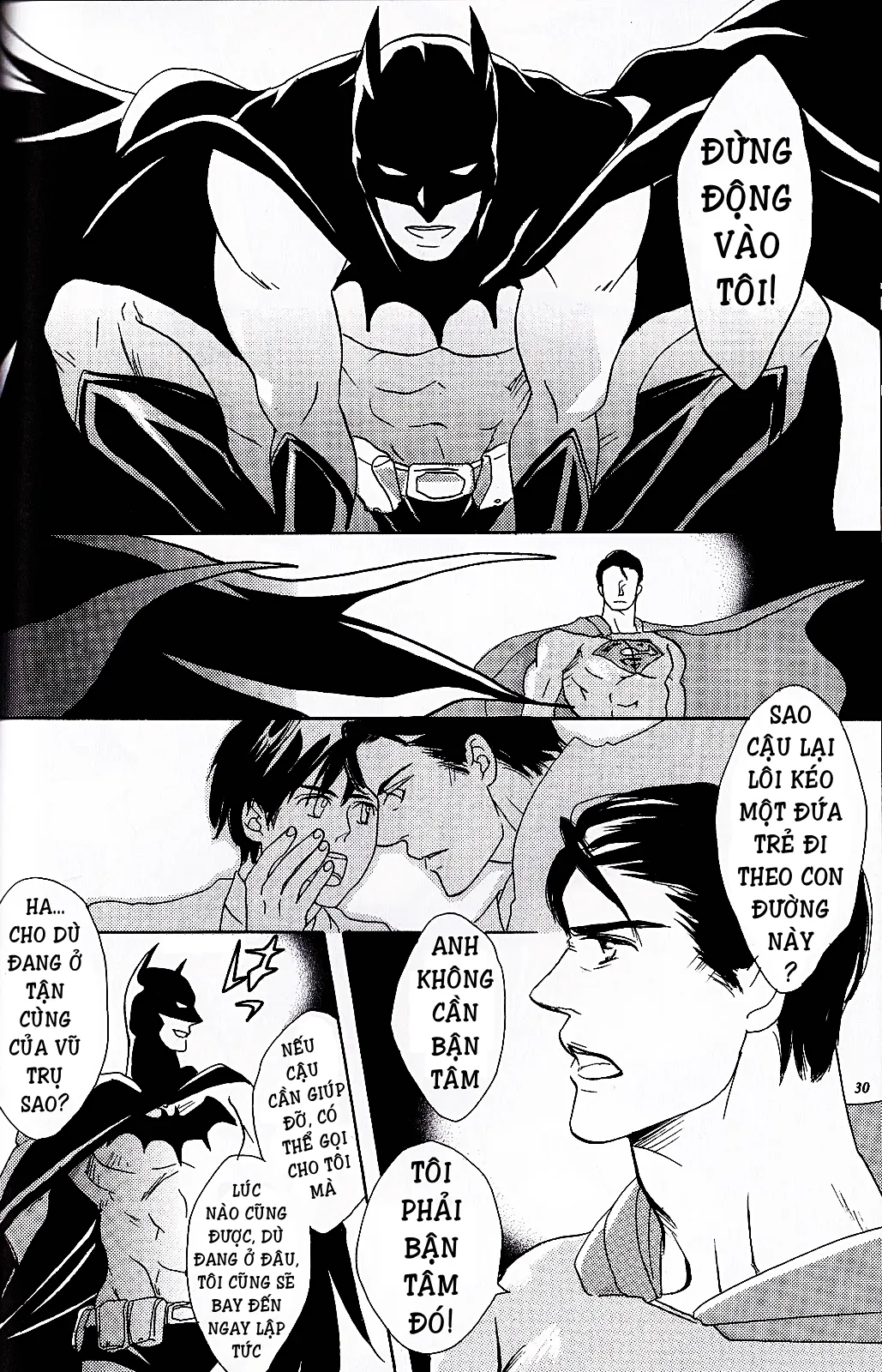 HentaiVN.net - Ảnh 28 - Superman x Batman [SuperBat: Love Story; Sịp Đỏ x Sịp Đen] - Chap 2