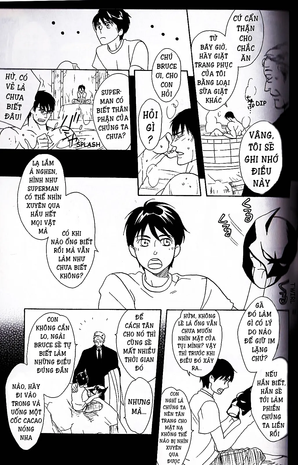 HentaiVN.net - Ảnh 31 - Superman x Batman [SuperBat: Love Story; Sịp Đỏ x Sịp Đen] - Chap 2