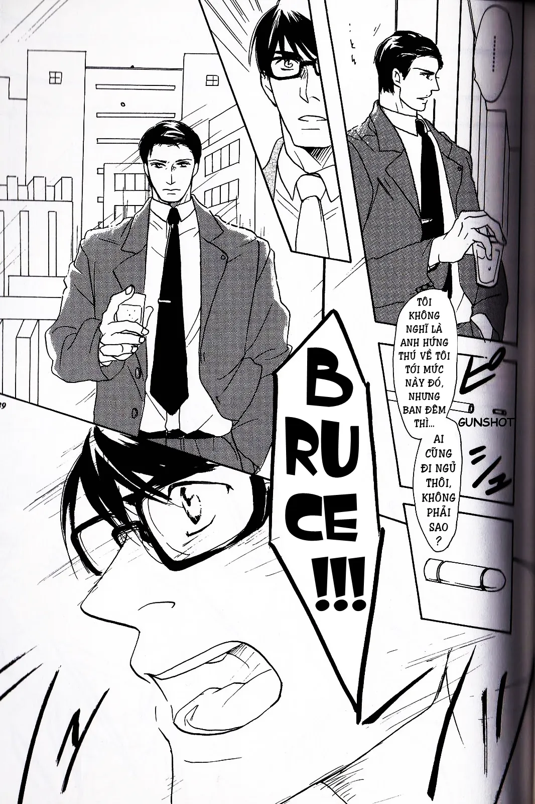 HentaiVN.net - Ảnh 37 - Superman x Batman [SuperBat: Love Story; Sịp Đỏ x Sịp Đen] - Chap 2