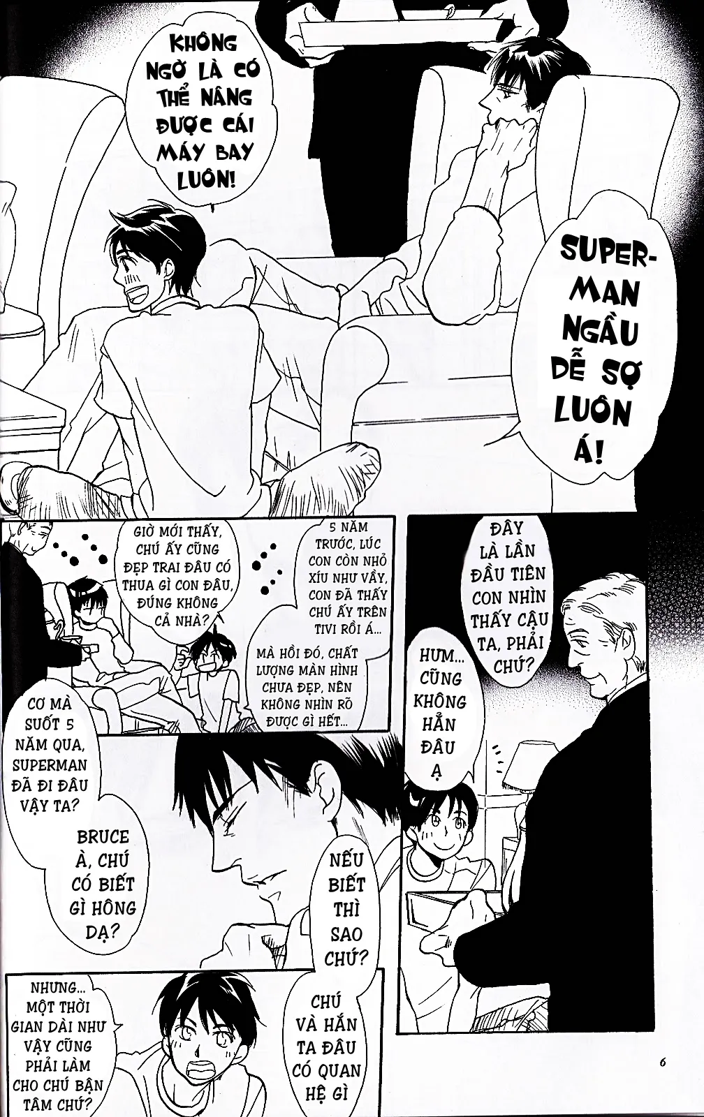 HentaiVN.net - Ảnh 4 - Superman x Batman [SuperBat: Love Story; Sịp Đỏ x Sịp Đen] - Chap 2