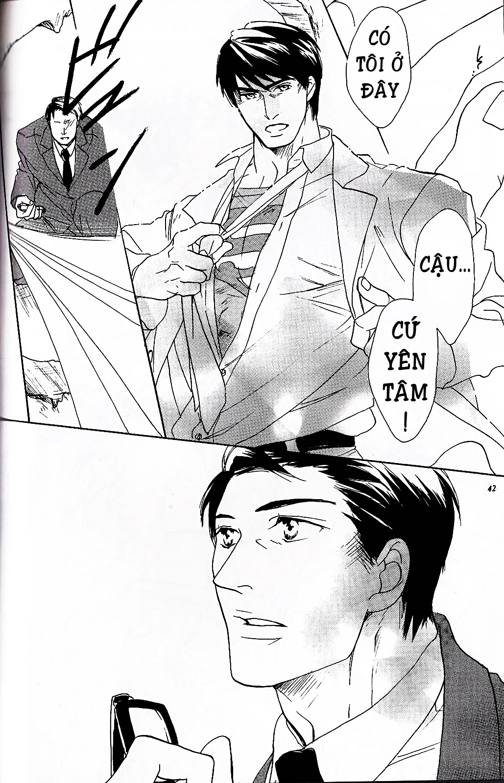HentaiVN.net - Ảnh 40 - Superman x Batman [SuperBat: Love Story; Sịp Đỏ x Sịp Đen] - Chap 2