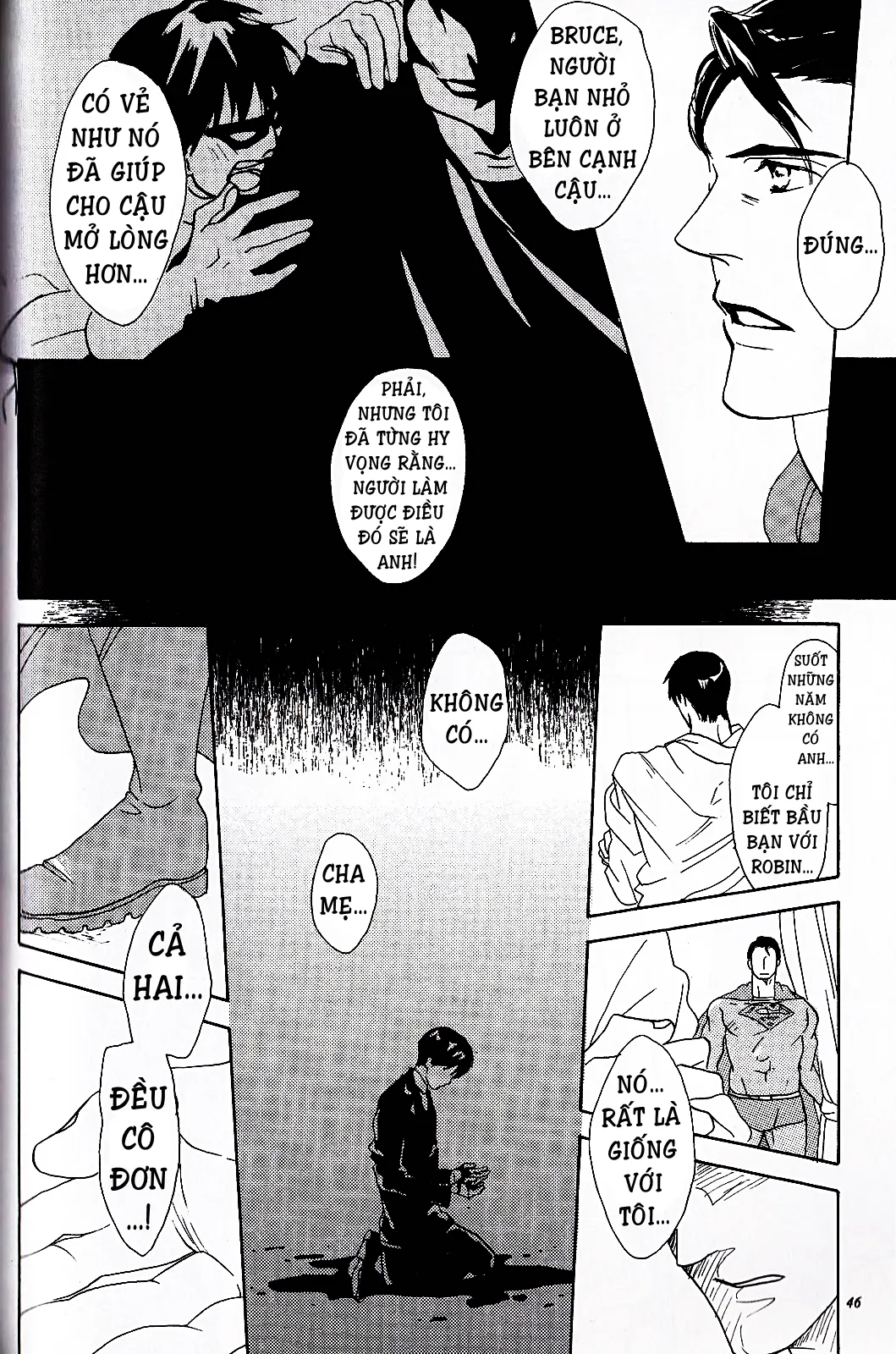 HentaiVN.net - Ảnh 44 - Superman x Batman [SuperBat: Love Story; Sịp Đỏ x Sịp Đen] - Chap 2