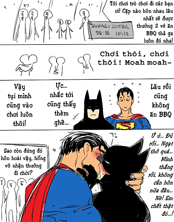 HentaiVN.net - Ảnh 69 - Superman x Batman [SuperBat: Love Story; Sịp Đỏ x Sịp Đen] - Chap 2