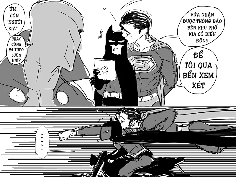 HentaiVN.net - Ảnh 76 - Superman x Batman [SuperBat: Love Story; Sịp Đỏ x Sịp Đen] - Chap 2