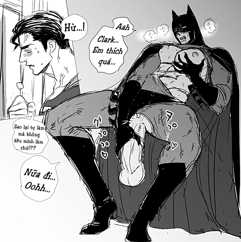HentaiVN.net - Ảnh 78 - Superman x Batman [SuperBat: Love Story; Sịp Đỏ x Sịp Đen] - Chap 2