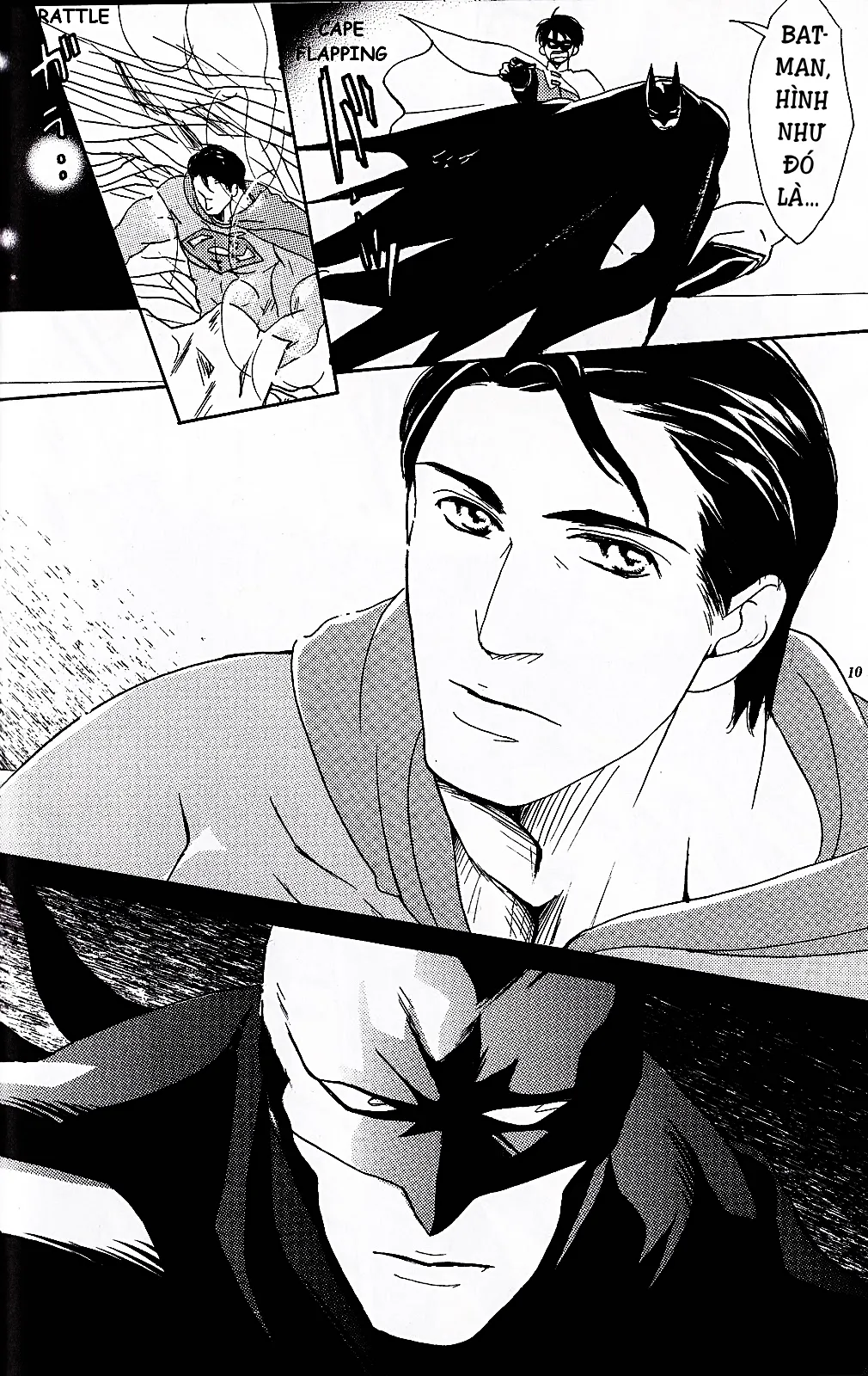 HentaiVN.net - Ảnh 8 - Superman x Batman [SuperBat: Love Story; Sịp Đỏ x Sịp Đen] - Chap 2