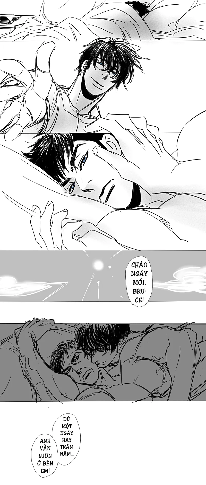 HentaiVN.net - Ảnh 86 - Superman x Batman [SuperBat: Love Story; Sịp Đỏ x Sịp Đen] - Chap 2